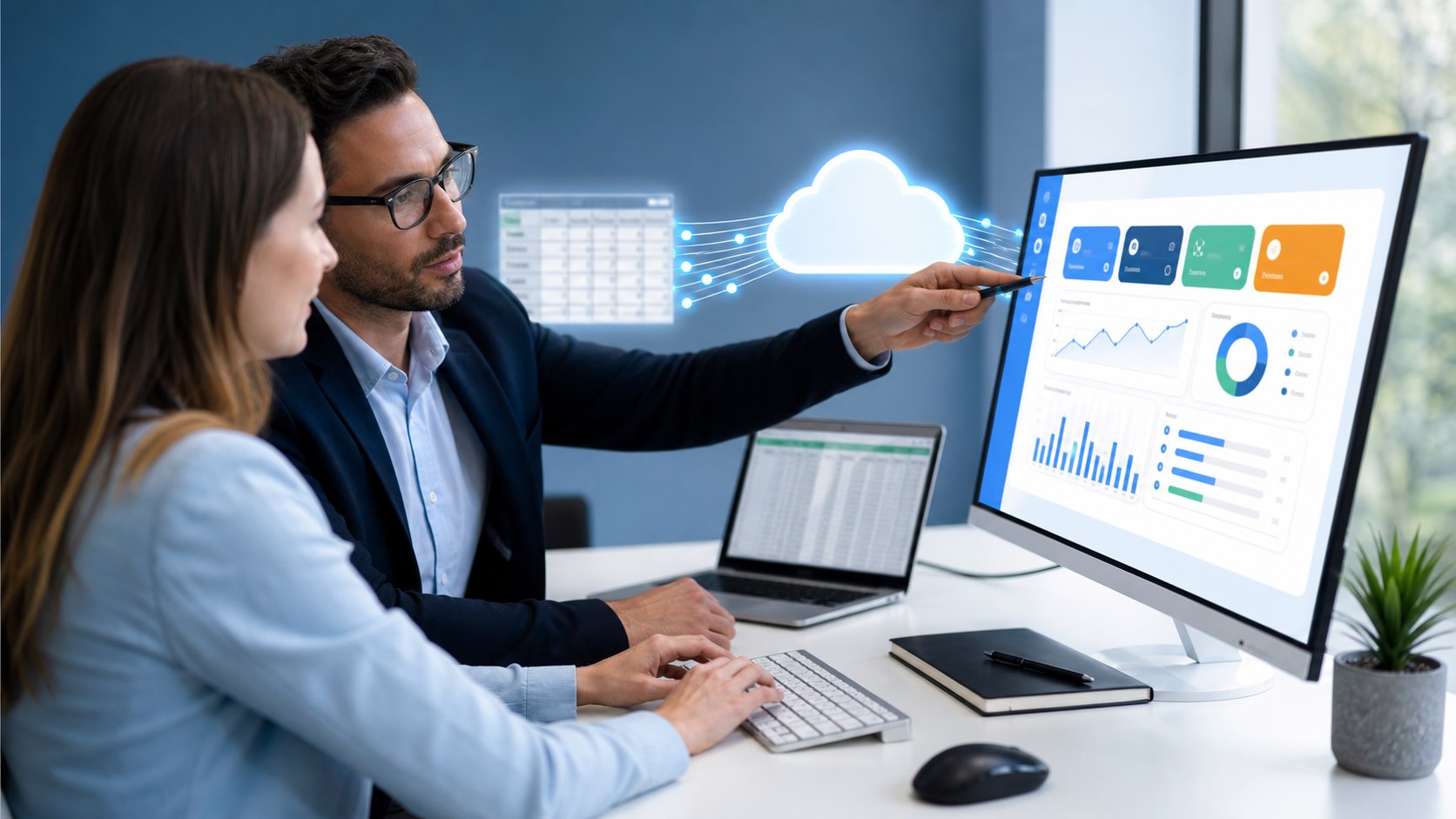 Migracao de sistema financeiro antigo para dashboard moderno